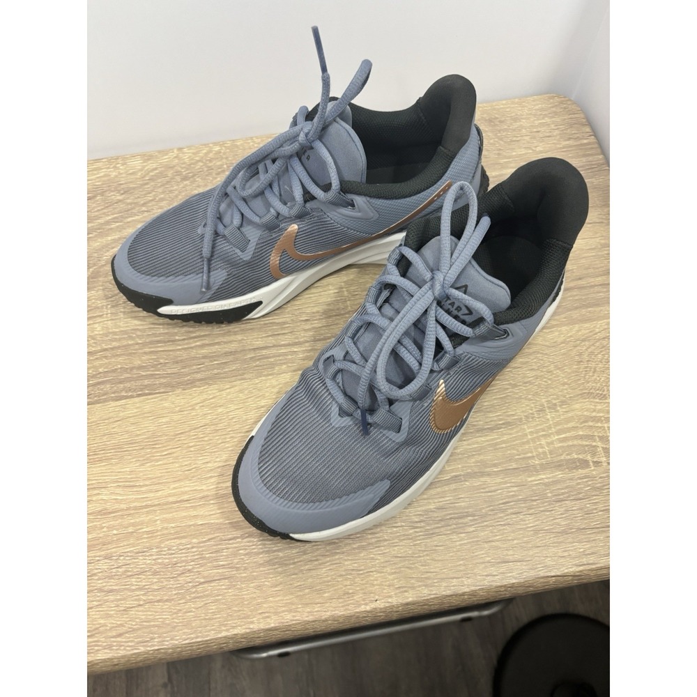 Nike Star Runner 4 Slate Gray Copper GS Youth Running Shoes Size 5Y COA